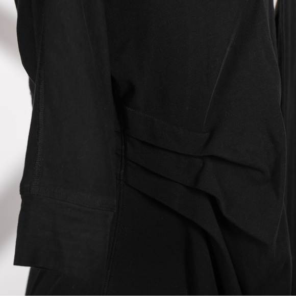 Lululemon 3/4 Sleeve Black Open-Front Cardigan, Size 6 (Very Good Condition) - Picture 5 of 7